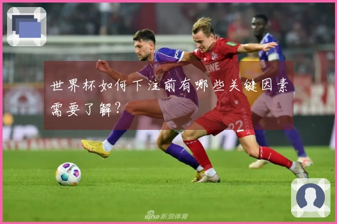 世界杯如何下注前有哪些关键因素需要了解？